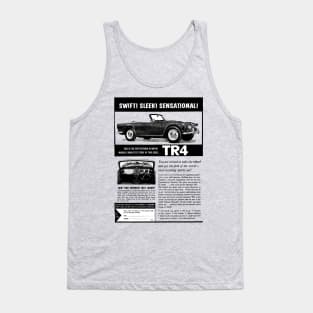 TRIUMPH TR4 - advert Tank Top